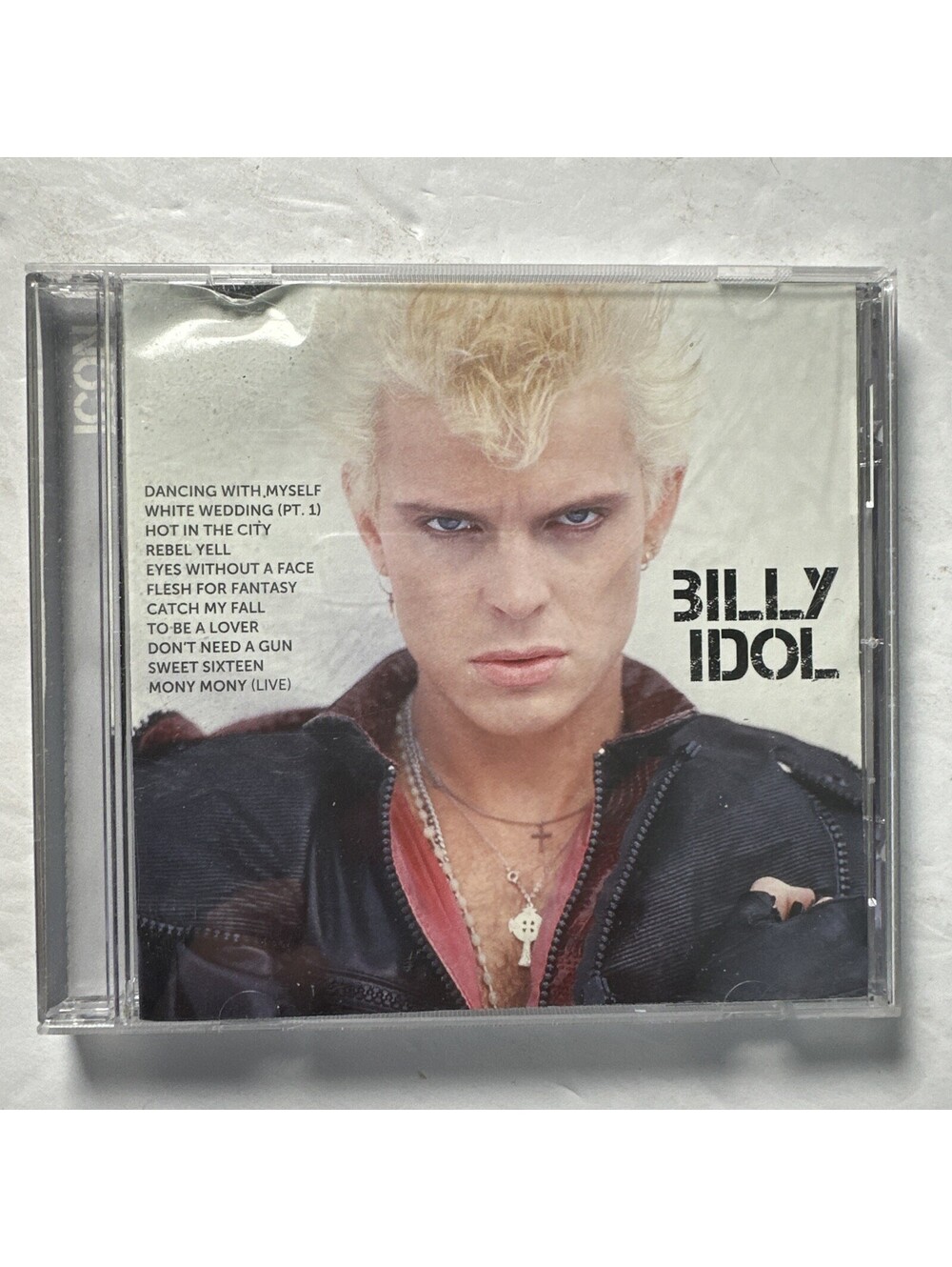 ICON Billy Idol Audio CD Dancing With Myself White Wedding Rebel Yell